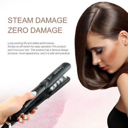 Steam Flat Iron Hair Straightener