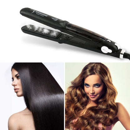 Steam Flat Iron Hair Straightener